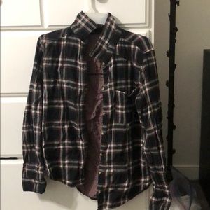 Flannel longsleeved shirt
